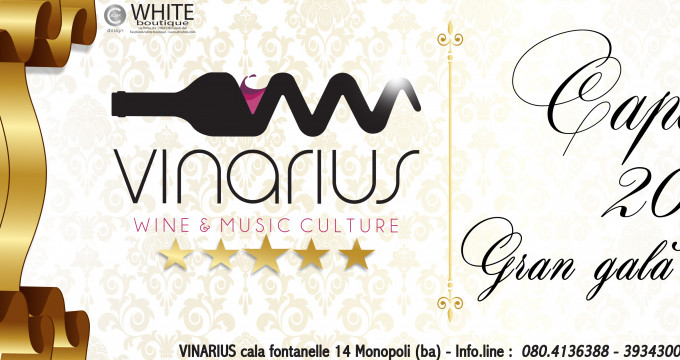 Vinarius presenta il Gran Gala' di fine anno