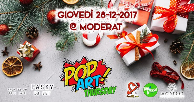 GIOV 28/12 Moderat - PopArt Thursday