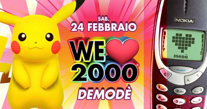 We Love 2000 • BARI • Demodè Club