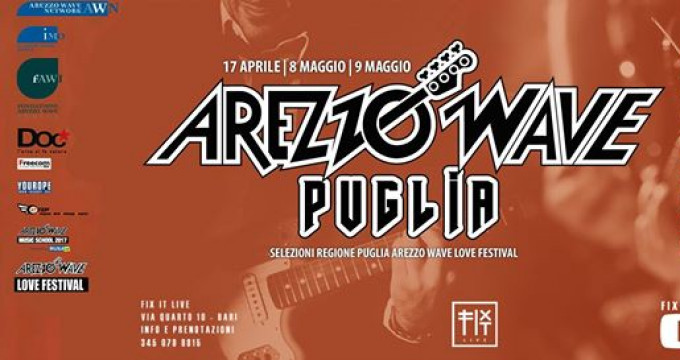 Arezzo Wave Selezioni Regionali Fix It Live 08 05 2018 Bari