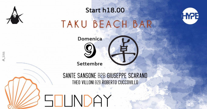 Sounday @ Taku Beach Bar