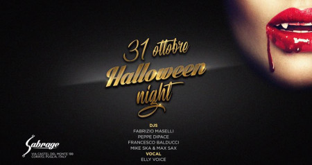 31 Ottobre - La notte di Halloween al Sabrage (Corato)