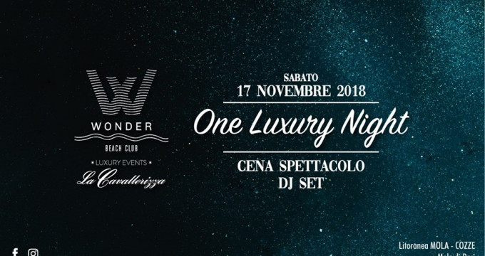 One Luxury Night @ Wonder