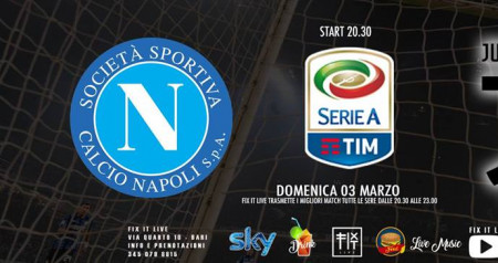 Seria A > Napoli vs Juve
