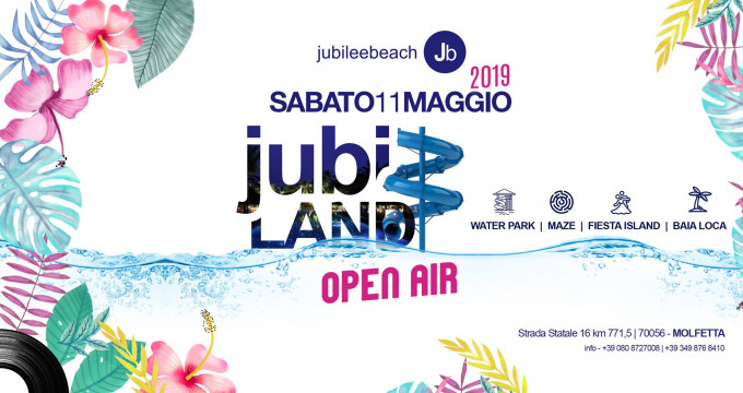 Jubiland open air, il primo atto at Jubilee Beach (Molfetta)