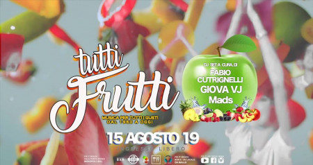 Ferragosto Tutti Frutti a Fix It Beach DJ SET