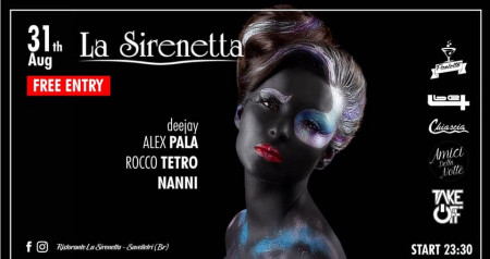 Sab 31 Ago • La Sirenetta
