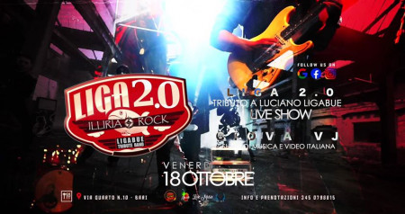 Liga 2.0 Tributo a Luciano Ligabue Live E Vj Set Italiano