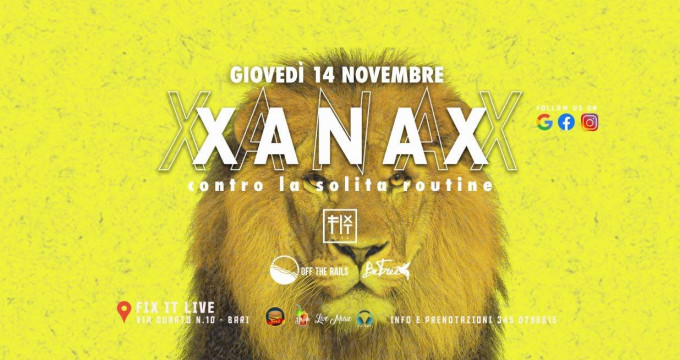 14.11 // XANAX at Fix It Live