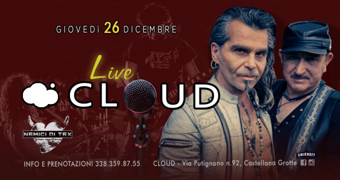 Giovedì 26.12.19 Litfiba - Cloud Live