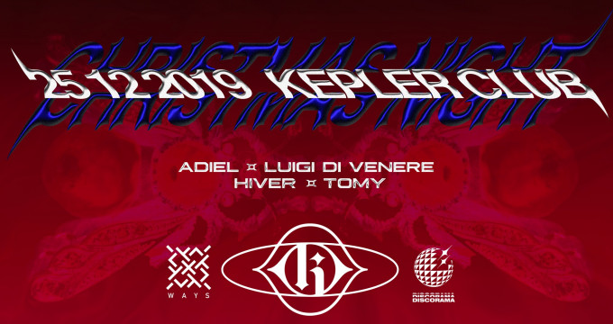 Christmas Night: Adiel & Luigi Di Venere at Kepler Club