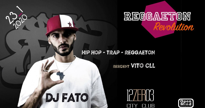 Reggaeton Revolution at 12.03 City Club - DJ FATO