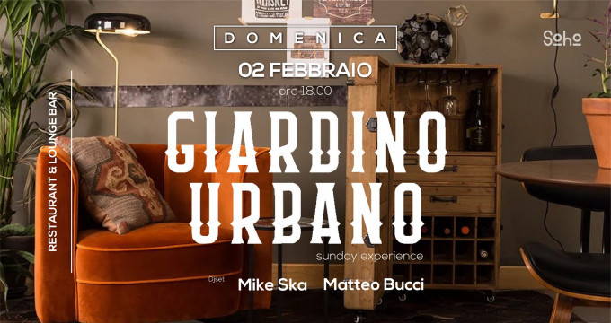 Aperitivo Domenicale: Giardino Urbano | Soho Trani