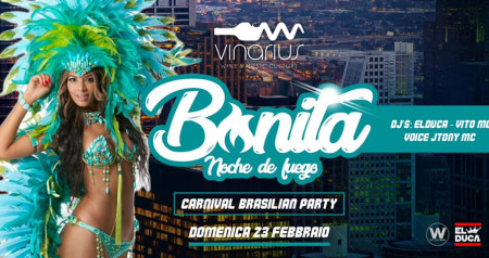 Bonita Carnival Brasilian Party @Vinarius